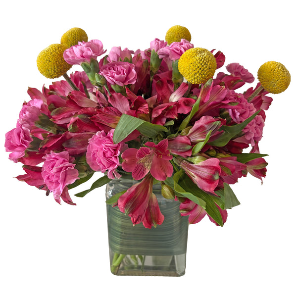 Lasting Pink Flower Arrangement