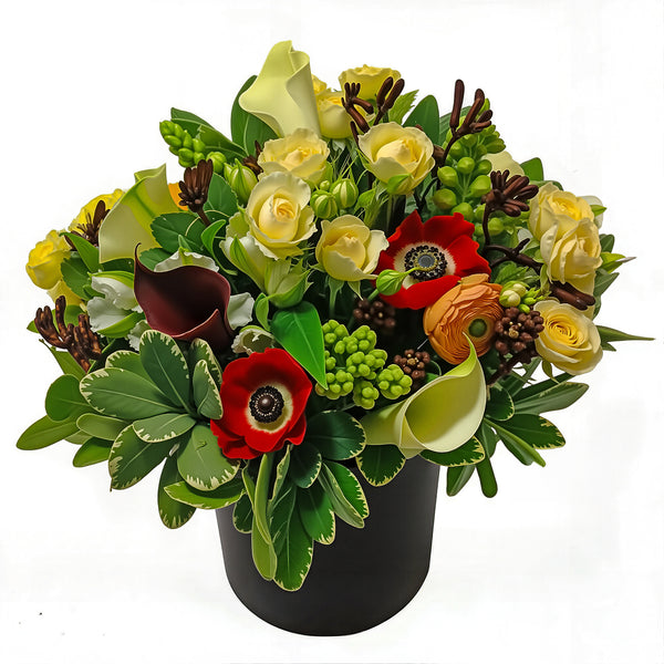 Dark Secrets Floral Arrangement