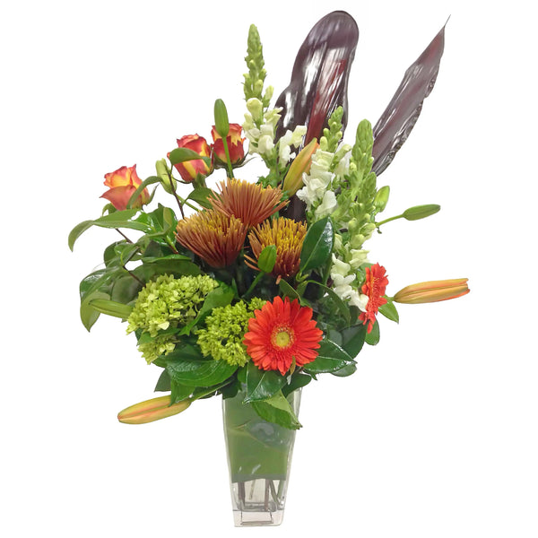 Fall Fashion Flower Arrangement