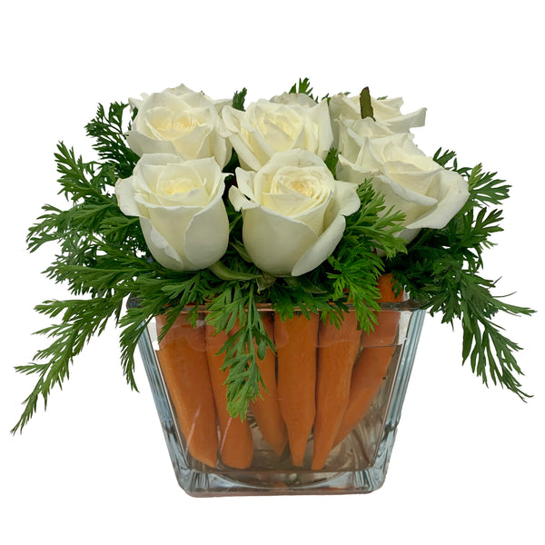 Carrot Cake Flower Arrangement