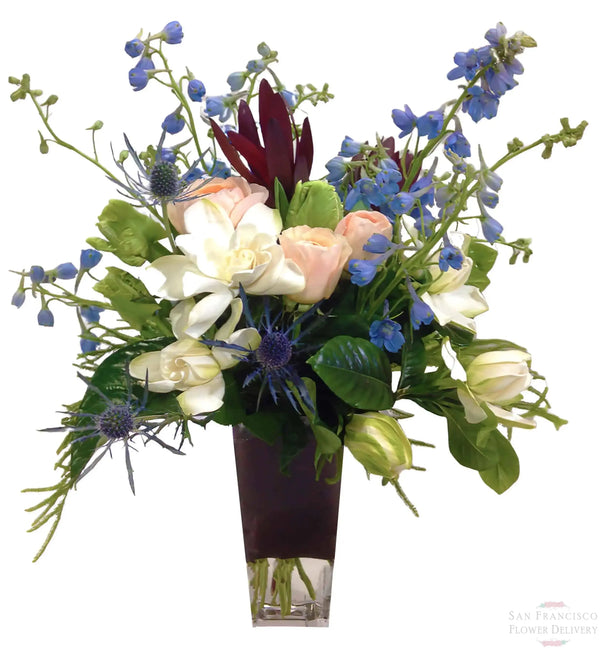 Glowing Gardenia Arrangement
