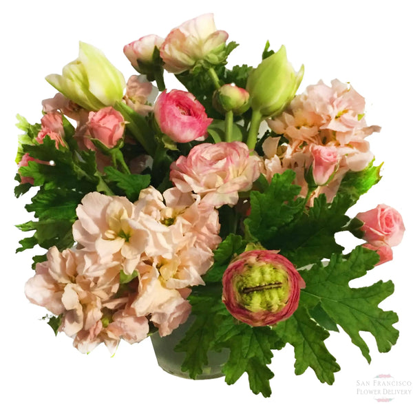 Pretty in Pink Flower Arrangement