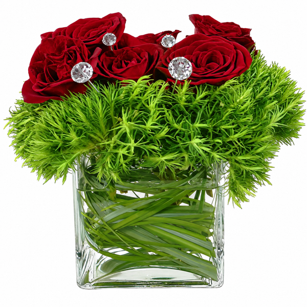A Girl's Best Friend Flower Arrangement