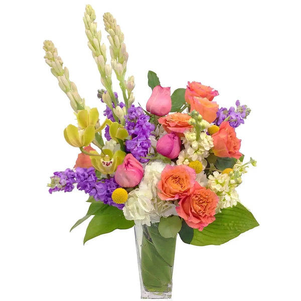 Bright Blossoms Flower Arrangement
