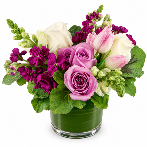 Burgundy Blossoms Arrangement