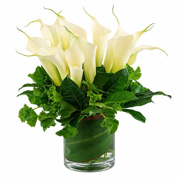 Calla Lily Esplosione Flower Arrangement