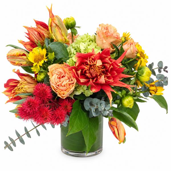 Campfire Glow Floral Arrangement