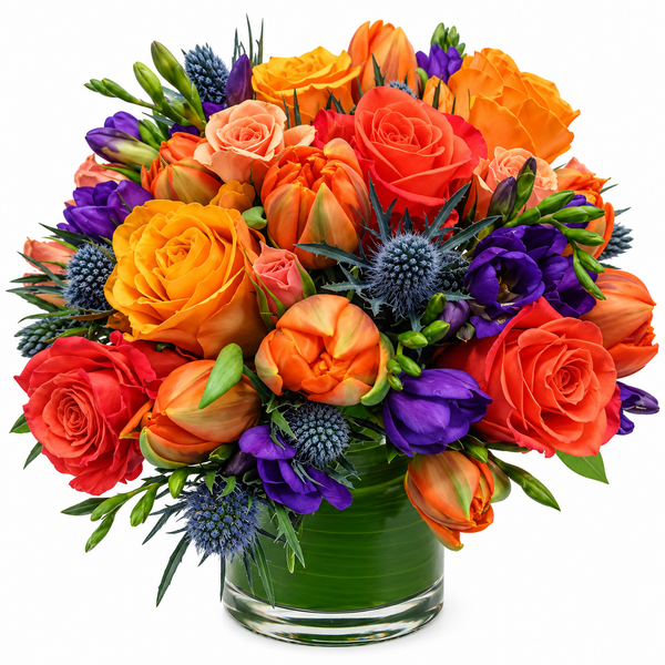 Cuckoo Wrasse Flower Arrangement