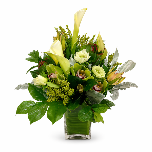 Green Goddess Flower Arrangement