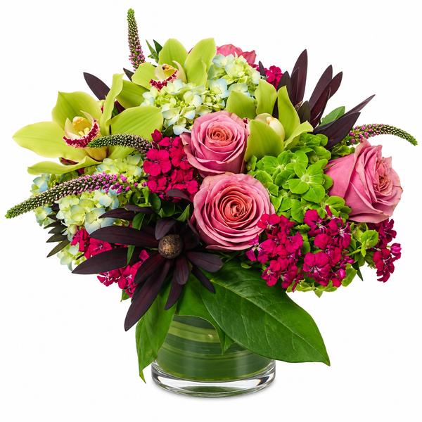 Magenta Summer Flower Arrangement