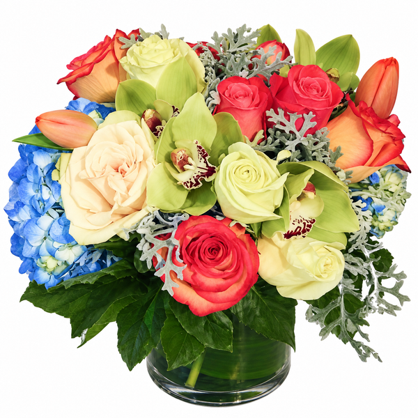Orange Burst Flower Arrangement