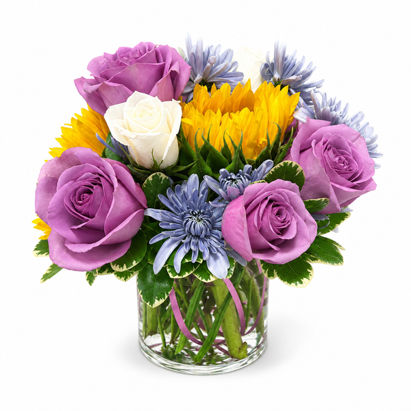 Powder Blue Sunshine Arrangement