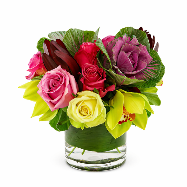Purple Kale Flower Arrangement