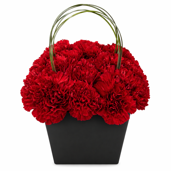 Red Box of Modern Love - Flower Arrangement