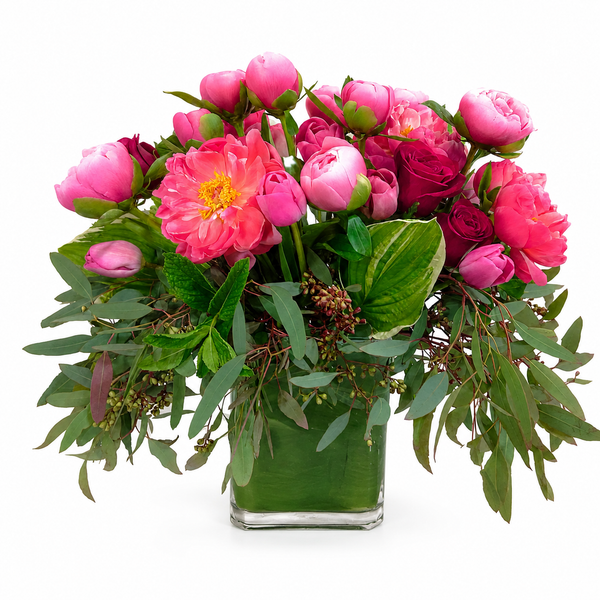 Summertime Melon Flower Arrangement